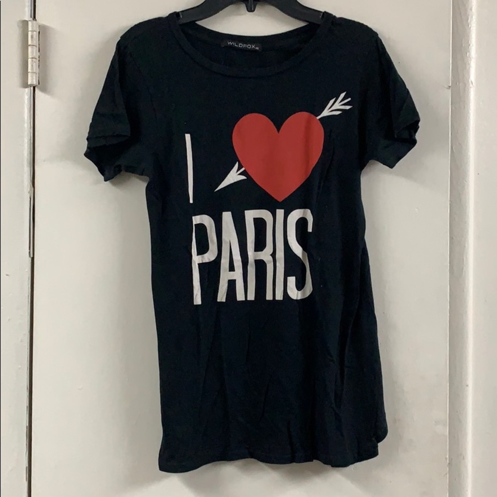 WILDFOX: I ❤️ PARIS top
